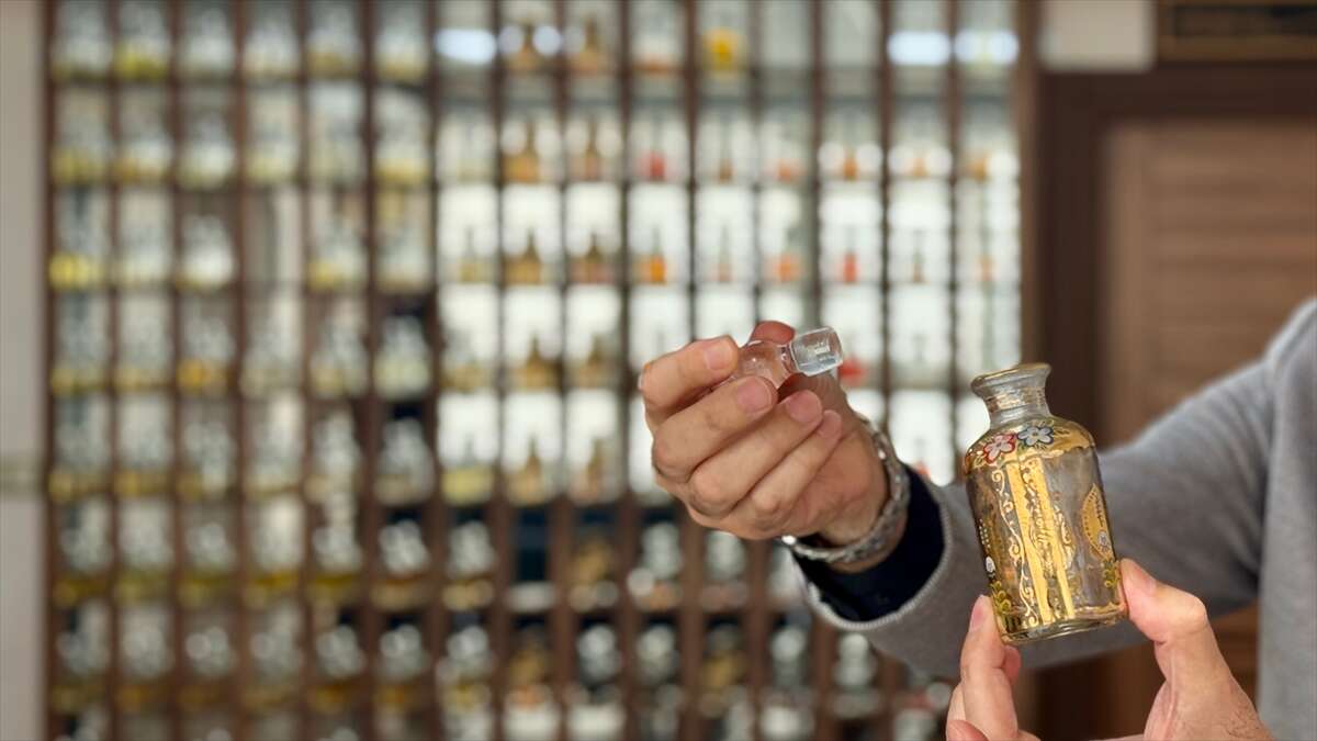 Konya’da 14 yıllık merak, dev bir esans arşivine dönüştü 2